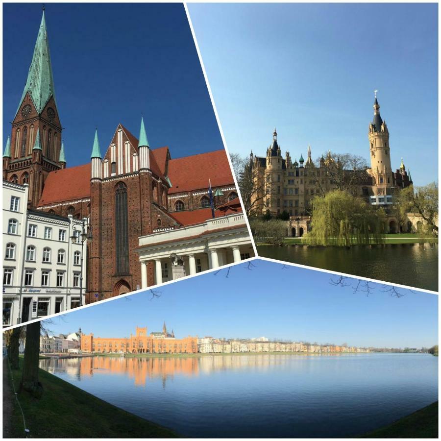 Ferienwohnung Am Schweriner See Raben Steinfeld ภายนอก รูปภาพ